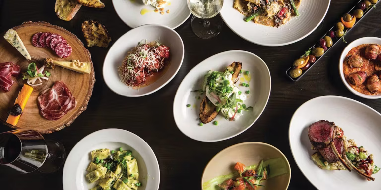 Array of menu items from Cento