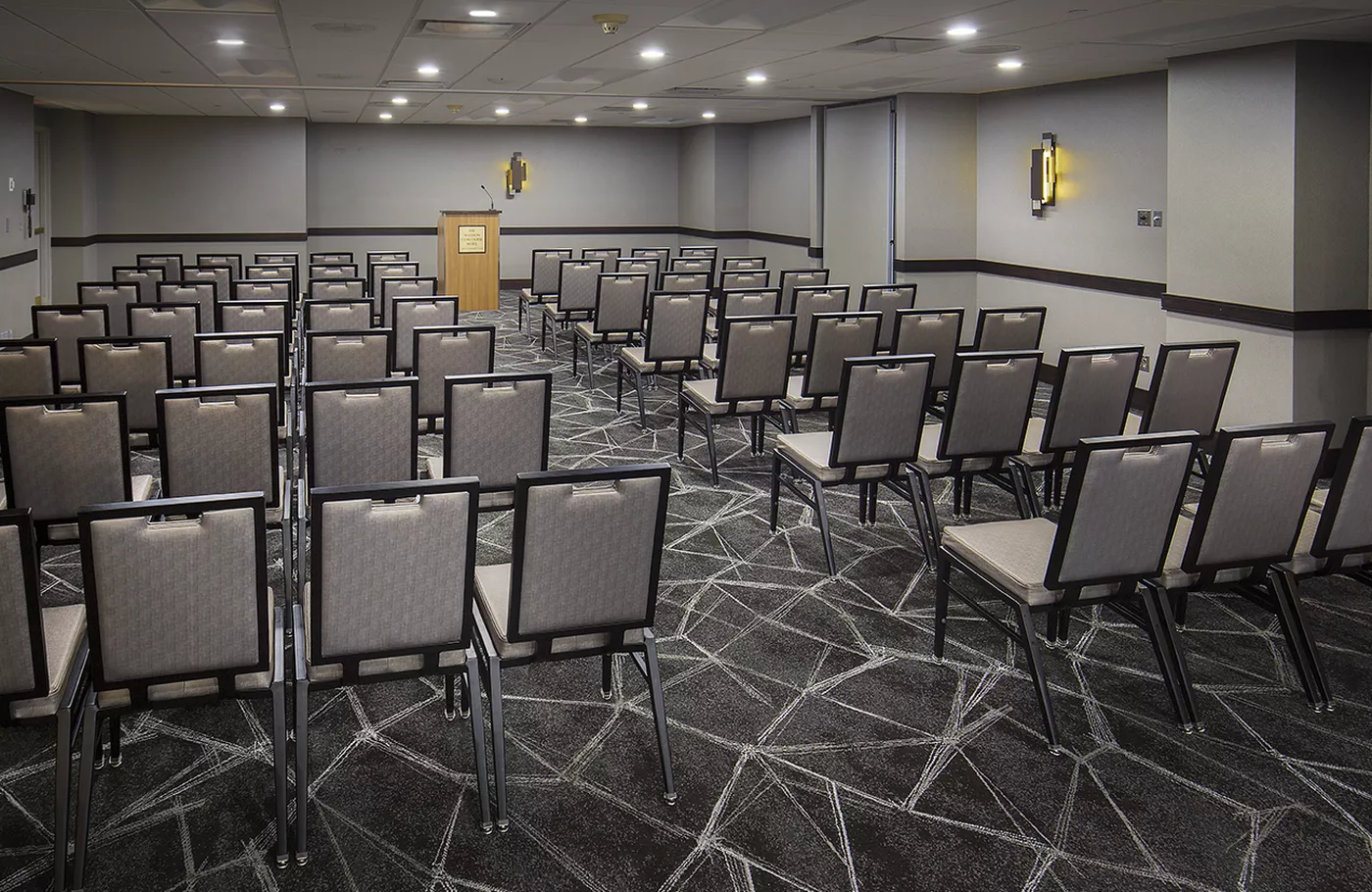 University room meeting setup